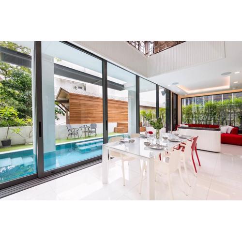 Modern Luxury Poolhaus with Lift