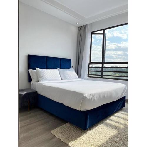 modern luxury two bedroom apartment with heated swimming pool fully equipped gym ample parking space child play area and amazing city views