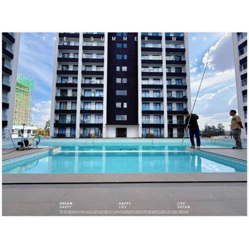 Modern Nairobi studio near Airport and SGR with Gym and Pool