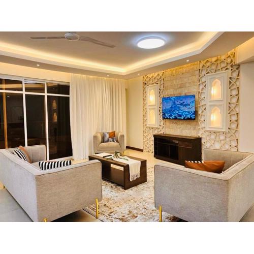 Modern sea view apt at antalya