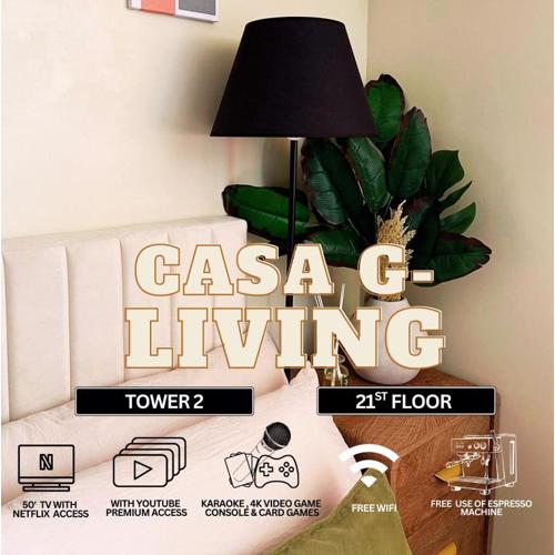 Modern Stay at Avida Towers - Free Drinks Included