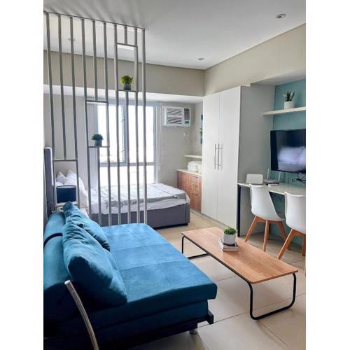 Modern Studio at Cebu IT park with Pool Access & Fast WiFi