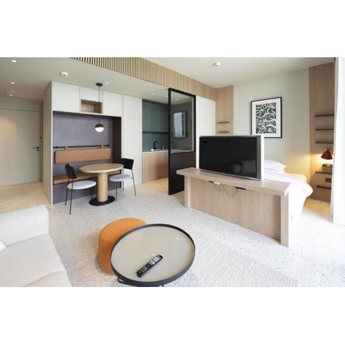 Modern Studio at Upside Living, Business Bay with Burj Khalifa View