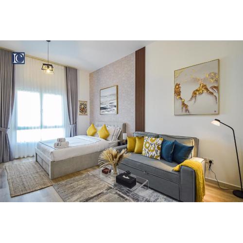 Modern Studio in Discovery Gardens, Close to Metro