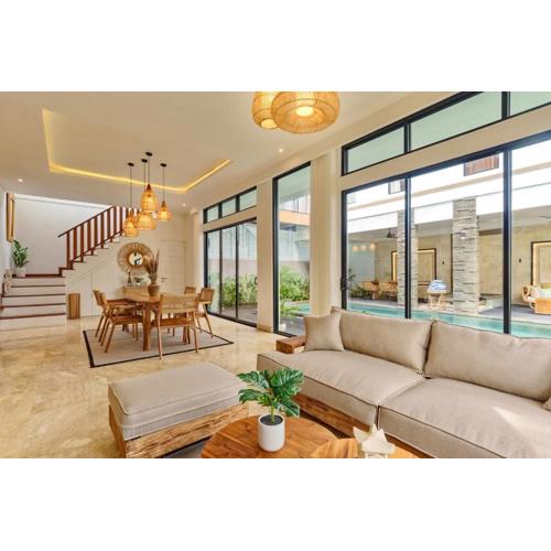 Modern Tropical 3BR Villa in the Heart of Canggu