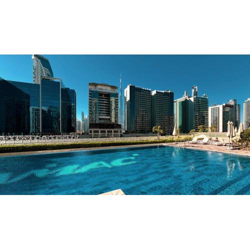 Modern Two Bedroom Apartment with Private Balcony By HSHOME - Downtown Dubai