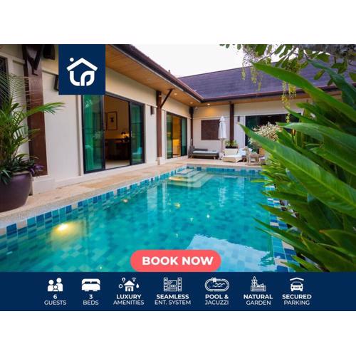 Most Beautiful Relaxation Garden Villa V86