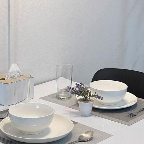 Mountain view in the city