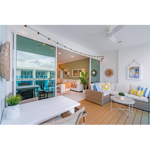 My Resort Hua Hin - Top Floor, 104m2, Terrace, 8 Pools, 5 Min Beach & Cicada