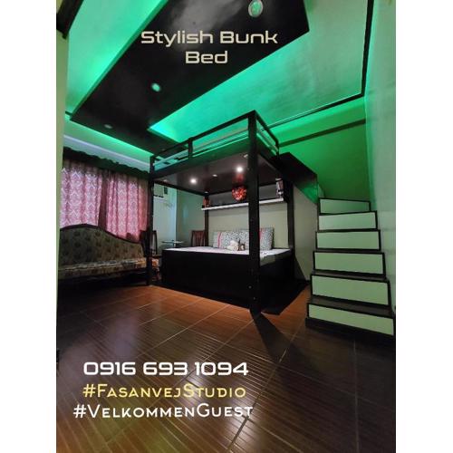 NAIA Airport Fasanvej Studio condo NetflixTv 4pax