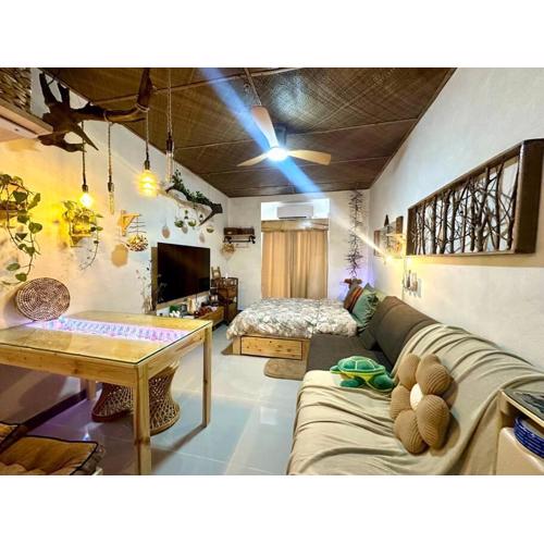 Native themed Condo Staycation in QC