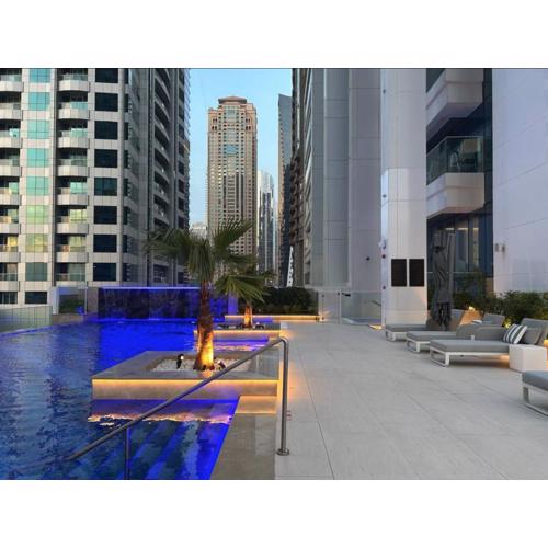 Near Metro & Free Baby Gear - Spacious JLT Studio