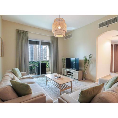 Near Metro & Tram 2bed Dubai Marina Close To Jbr!