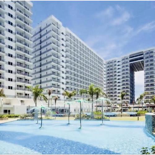 Near MOA Manila Bay Airport via NAIAX Balcony-Pool OR City View Netflix WiFi SHELL Residences