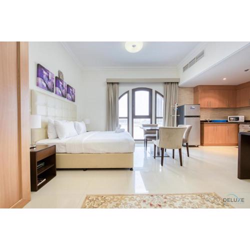 Near to Iconic Miracle & Butterfly Garden Urban Vibe Studio, Lincoln Park A, Arjan-Dubailand by Deluxe Holiday Homes