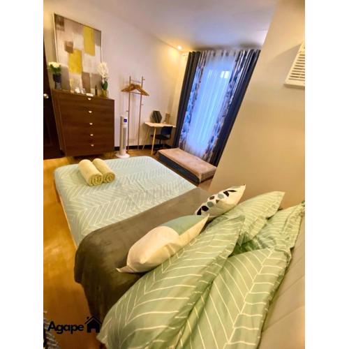 Neat and Fresh Fast Wifi with Pay parking PH Arena condo