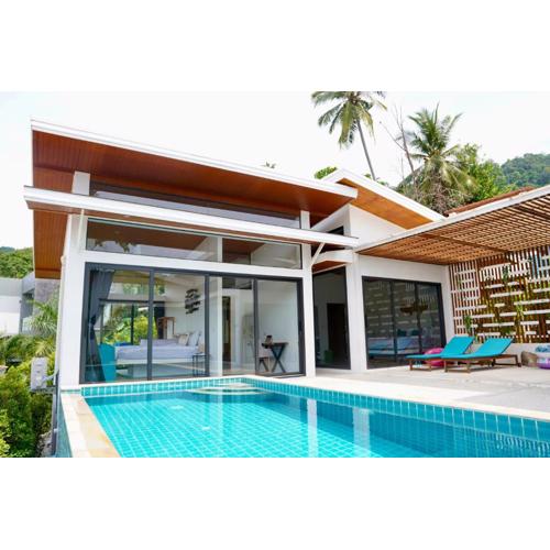 New 3BR Villa with Private Pool & Sea Glimpses Near Chaweng