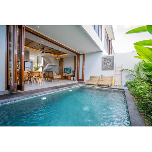 NEW! Blue Wall Villa - 3BR Villa in Canggu