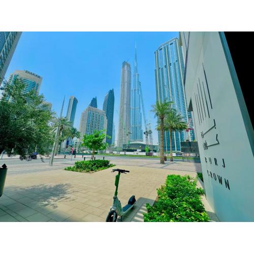 New Elegance at Burj Crown downtown Balcony & View