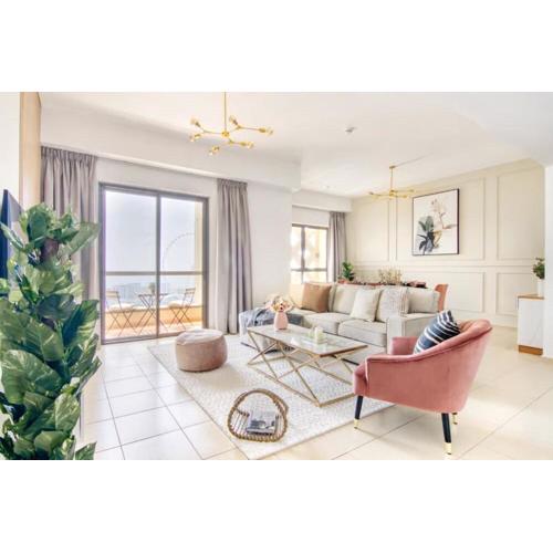 New! MiamiDXB Full Sea View -2Bd apartment