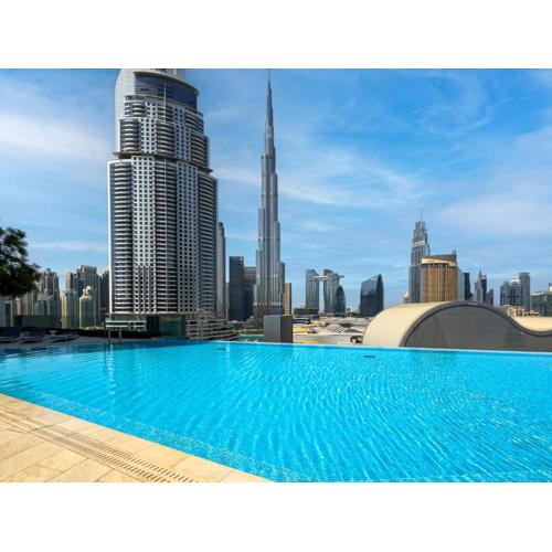 New! PS5! Burj Khalifa view & Infinity Pool