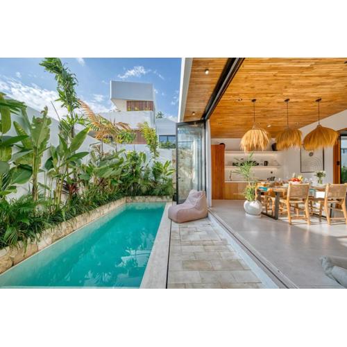 New! Tropical Stylish 2BR Villa near Canggu