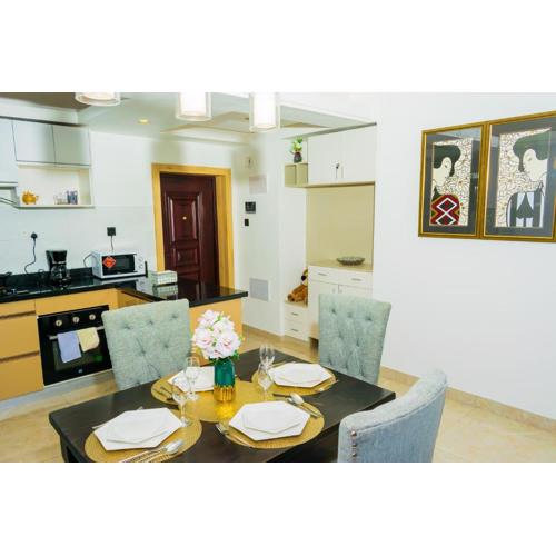 newly furnished two bedroom apartment with swimming pool, fully equipped gym, private parking space, children playground and unbeatable scenic city views in lavington