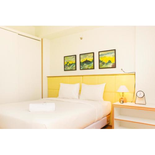 Nice and Elegant 1BR Apartment at Mustika Golf Residence By Travelio