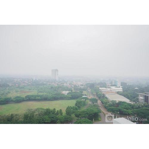 Nice and Elegant Studio at Tree Park City Apartment By Travelio