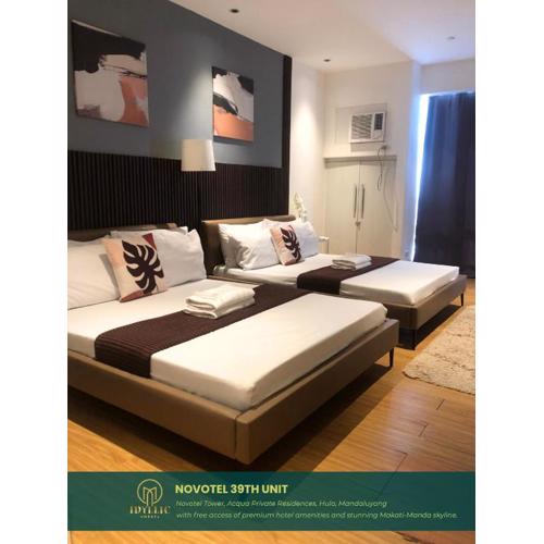 Novotel Twin Bed at Mandaluyong Near Makati FREE pool