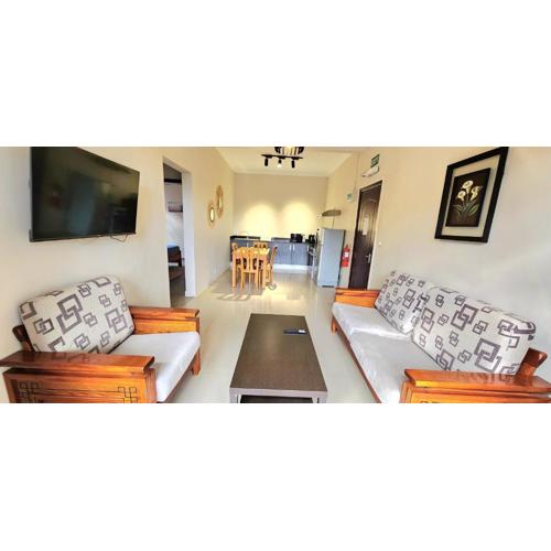 Number 7, 2nd floor, Pebble Bay Apartments with Garden View