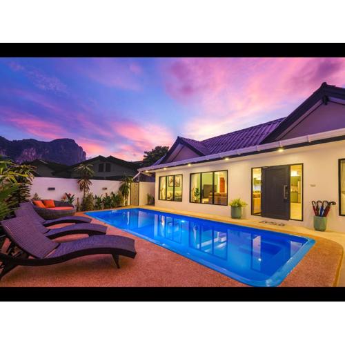 Oasis 4BR Private Pool Villa in central Ao Nang