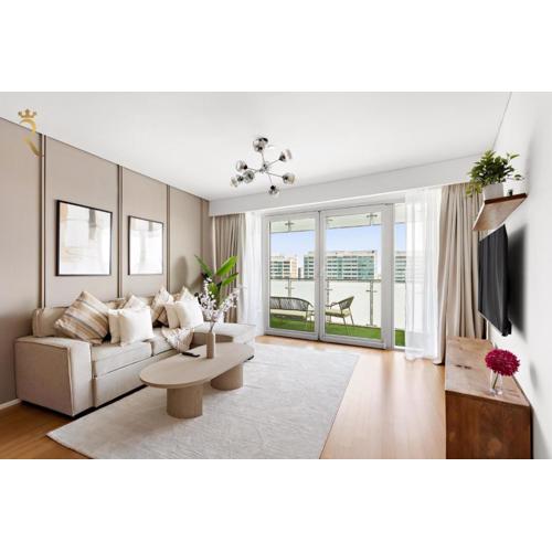 Oasis Stylish 2BR in Al Rahba - Modern Stay Near Al Raha Beach & Yas Island