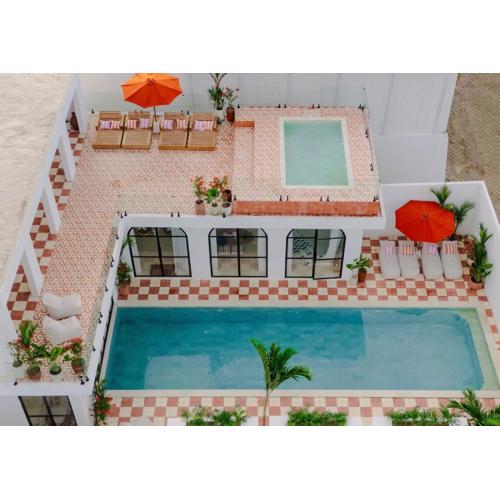 Ocean View 4BR Design Villa with Lap Pool & Rooftop Jacuzzi