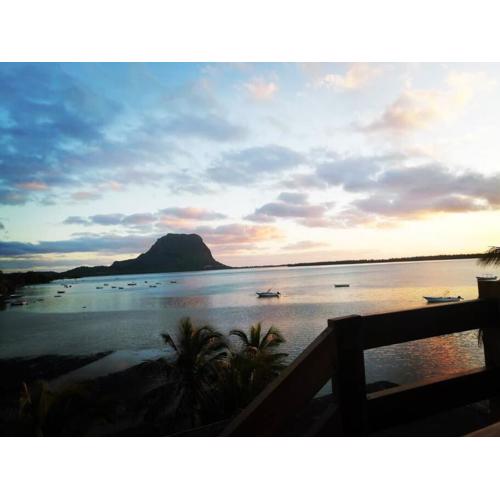 Oceanfront Le Morne Brabant view