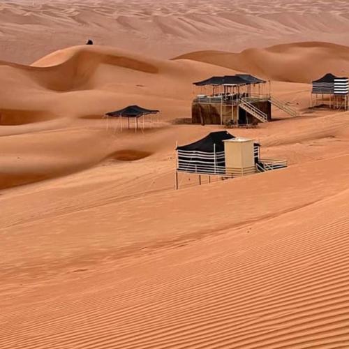 Oman desert private camp