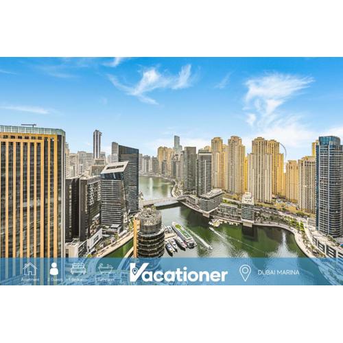 One Bed Marina View on 34th floor