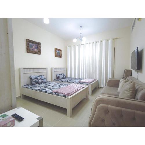 One Bedroom Twin Bed Fully Furnished