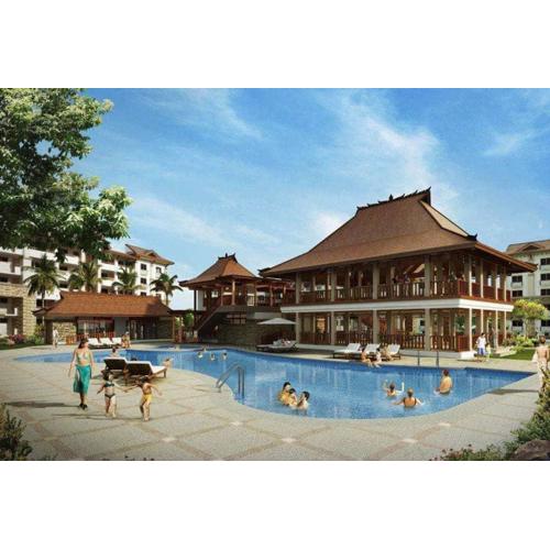 One oasis A2, shortwalk SM MALL Free POOL Kitchen