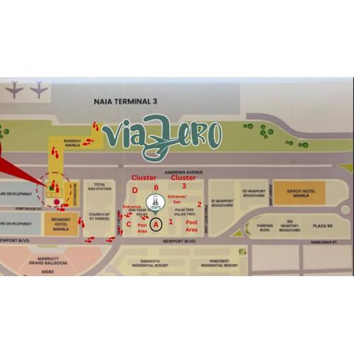 One Palm Tree Villas Condominium - Studio 10A with Balcony - Across Terminal 3 Airport