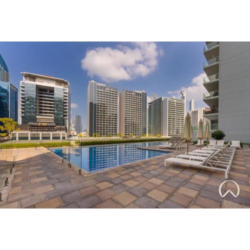 Oraya - Cozy 2BR in Reva Residence I Direct Pool Access