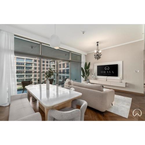 Oraya - Stunning 2BR- Mulberry Dubai Hills, Pool-Park view