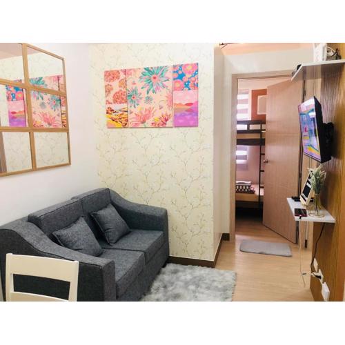 Osam Empire Suites 2BR Staycation at Trees Residences Condominium