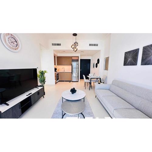 OYO HOME 1350 Premium 1-bed Apt Burj Crown