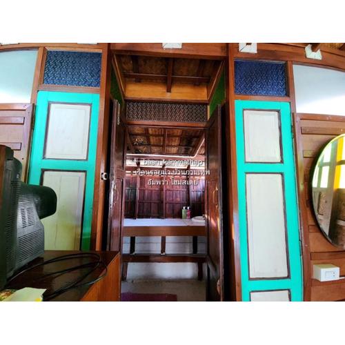 p1 เรือนเรือรักษ์ เรือนรอยน้ำ บ้านกามเทพ อัมพวา โฮมสเตย์