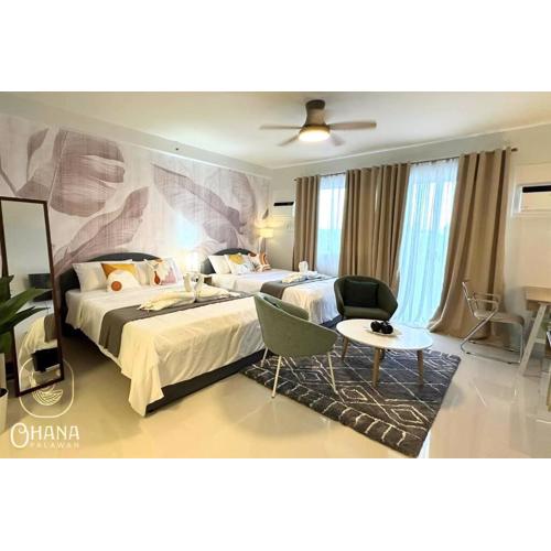 Palawan Room near Airport with Pool and Gym Access