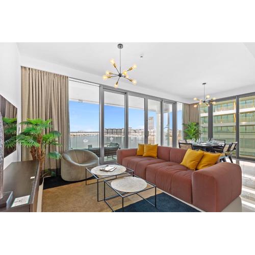 Palm View Paradise 3 bed apartment w private beach