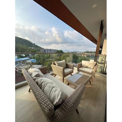 Palmyrah Surin sea view