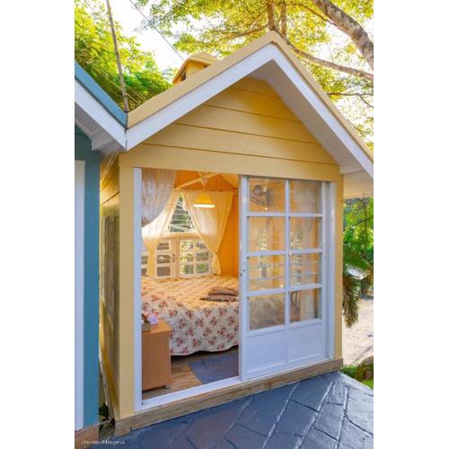 ปางสูงเฮาส์ pangsung house บ้านมินิ เหลือง