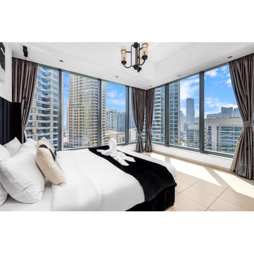 Panoramic 1BR Stunning Marina Views Near JBR Beach by Maxx Value Homes